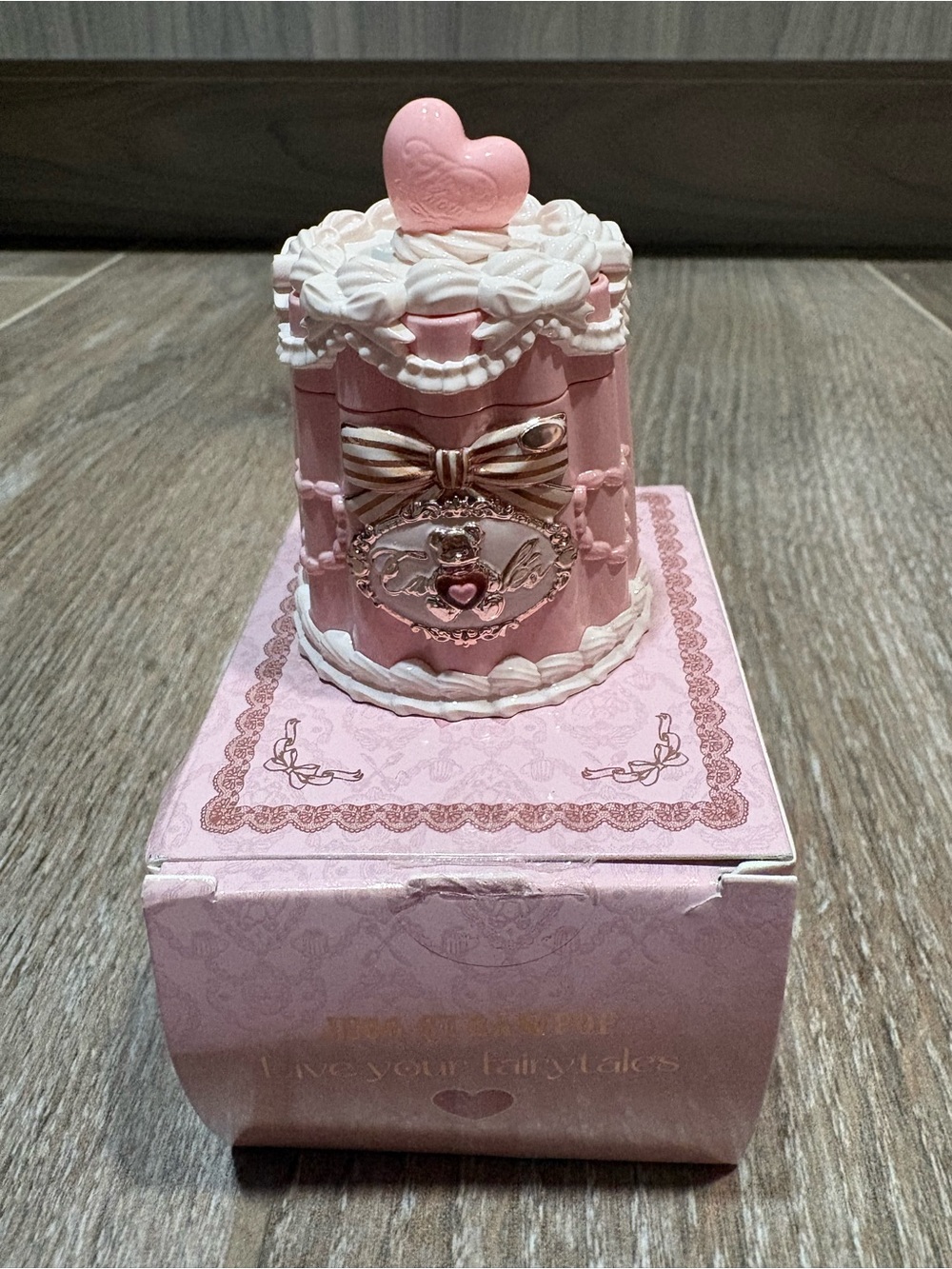 Flower Knows The Sweetie Bear Lip Jelly JE06 Strawpop